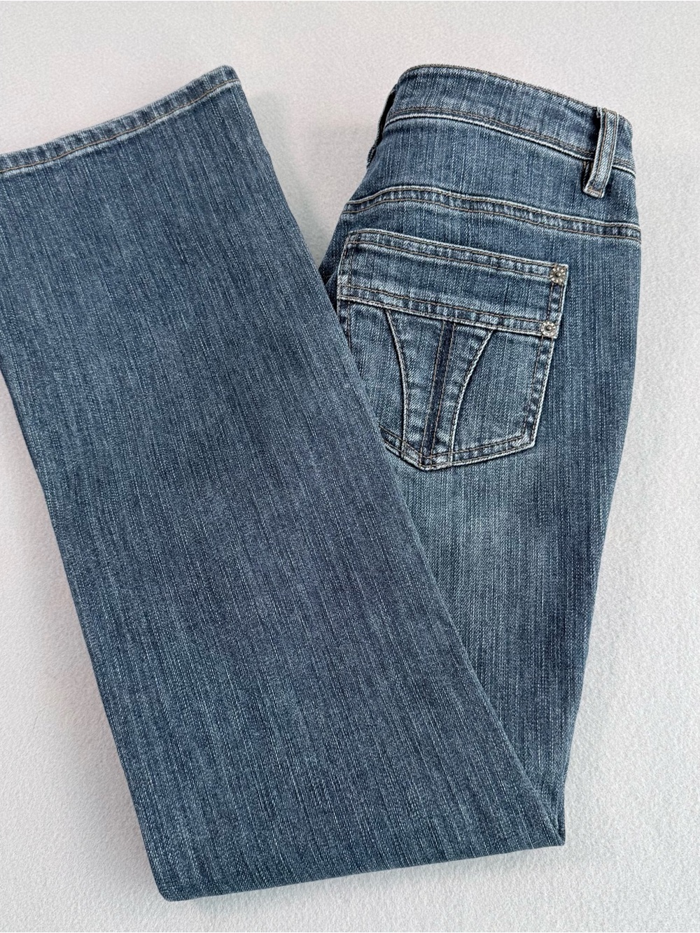 DKNY Soho Jeans Bootcut Denim Women's Petite 2P